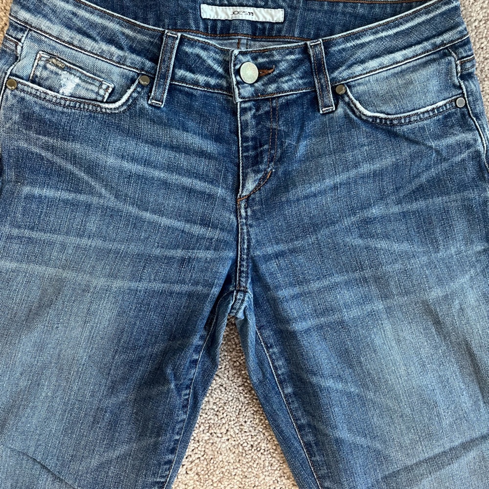 Joe's Jeans Blue Boyfriend Jeans with Vintage Wash